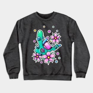 Coil tattoo machine Crewneck Sweatshirt